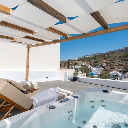 Angeleve Villa With Private Jacuzzi Fira  Exteriér fotografie