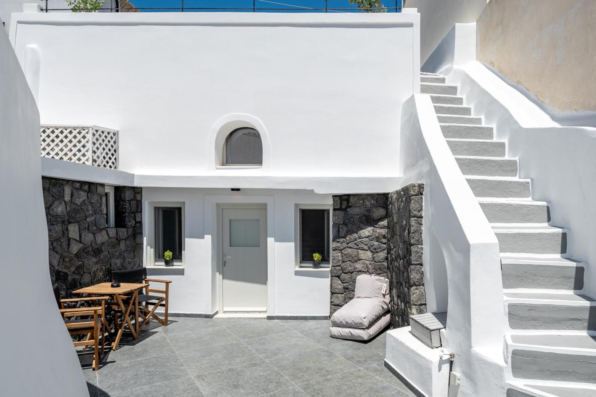 Angeleve Villa With Private Jacuzzi Fira  Exteriér fotografie